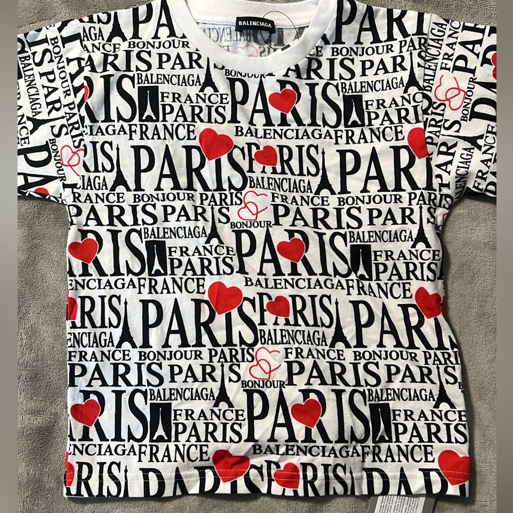 Balenciaga kids t shirt